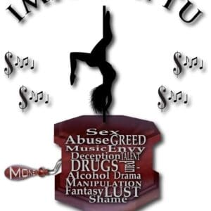 A person is doing a handstand in the air